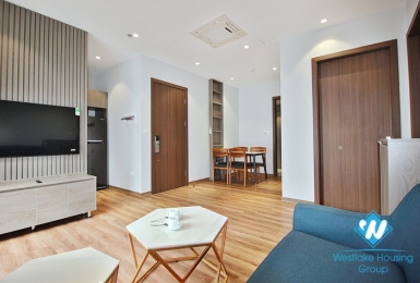 Brand new and morden 2 bedrooms apartment for rent in To Ngoc Van st, Tay Ho district 